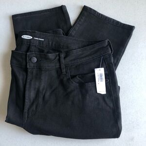 Old Navy Power Straight Black Jeans - Size 16